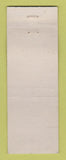 Matchbook Cover - Cedar Falls Motel NO TOWN