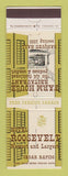 Matchbook Cover - Hotel Roosevelt Cedar Rapids IA