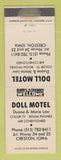 Matchbook Cover - Doll Motel Creston IA WEAR