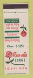 Matchbook Cover - Rose Etta Lodge Roseburg OR