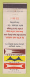 Matchbook Cover - Eastland Motor Hotel Portland ME