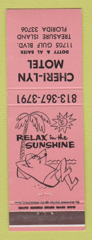 Matchbook Cover - Cheri Lyn Motel Treasure Island FL