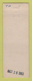 Matchbook Cover - Paddock Motor Court Manning SC