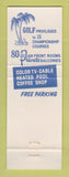 Matchbook Cover - Pan American Motor Inn Myrtle Beach SC