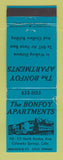 Matchbook Cover - Bonfoy Apartments Colorado Springs WEAR