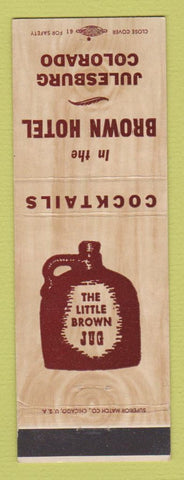 Matchbook Cover - Brown Hotel Julesburg Colorado