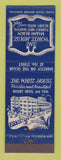 Matchbook Cover - White House Hotel Miami Beach FL