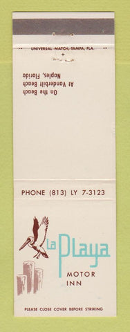 Matchbook Cover - La Playa Motor Inn Naples FL