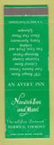 Matchbook Cover - Norwich Inn and Motel Norwich VT WEAR