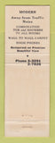 Matchbook Cover - Skyline Motel Restaurant Pulaski VA