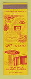Matchbook Cover - Crescent Court Motel Orlando FL