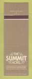 Matchbook Cover - The Summit Hotel Dallas TX