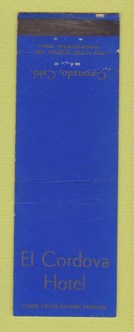 Matchbook Cover - El Cordova Hotel Coronado CA WEAR