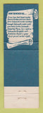Matchbook Cover - Falmouth Marina Motel Falmouth MA WEAR