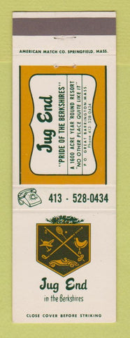 Matchbook Cover - Jug End Great Barrington MA