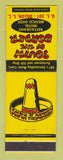 Matchbook Cover - South of the Border Restaurant Motel Dillon SC