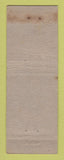 Matchbook Cover - Barbizon Plaza Hotel New York City