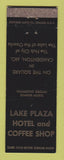 Matchbook Cover - Lake Plaza Hotel Coffee Shop Camdeonton MO