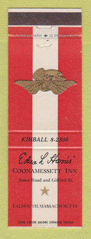 Matchbook Cover - Coonamessett Inn Falmouth MA