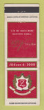 Matchbook Cover - Hotel Astor New York City WEAR