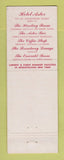 Matchbook Cover - Hotel Astor New York City WEAR