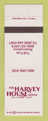 Matchbook Cover - Harvey House Hotel Dallas TX
