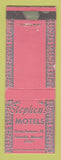 Matchbook Cover - Stephens Motel Columbia MO WEAR PINK