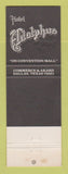 Matchbook Cover - Hotel Adolphus Dallas TX