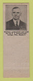 Matchbook Cover - Frank J Zimmerman County Treasurer Election Marathon County WI