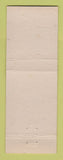 Matchbook Cover - Harold Milliken Treasurer Election Johnson County