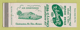 Matchbook Cover - Simpy's Steak House Des Moines IA