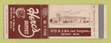 Matchbook Cover - Herc's Buffet Detroit MI