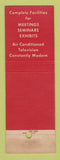 Matchbook Cover - Angebilt Hotel Orlando FL
