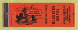 Matchbook Cover - Bluebird Motel Cambria CA