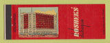 Matchbook Cover - Rosheks' Dubuque IA