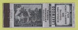 Matchbook Cover - Lakewood Bungalows Theatre Skowhegan ME