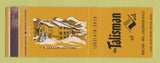 Matchbook Cover - The Talisman Vail Colorado WEAR