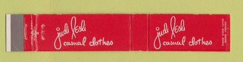 Matchbook Cover - Judi Lesli Clothes Miami FL Dallas Houston WEAR 10 Strike