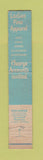 Matchbook Cover - Elsie's Women's Clothes Burlington WI  WORN 10 Strike