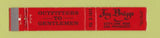 Matchbook Cover - Jay Briggs Men's Clothes San Francisco CA 10 Strike