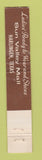 Matchbook Cover - Larsen's Clothes Store Harlingen TX WEAR 10 Strike