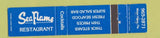 Matchbook Cover - Sea Flame Restaurant Winter Haven FL WEAR 12 Strike