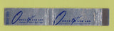 Matchbook Cover - Ohren and Son Clothes Los Angeles CA WEAR 10 Strike
