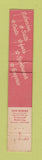 Matchbook Cover - Rubin's Chicago IL Women's Clothes 10 Strike