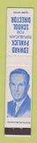 Matchbook Cover - Edward Pawlick Republican School Director Election 12 Strike
