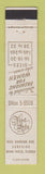Matchbook Cover - First Lady Women's Clothes Miami Beach FL 10 Strike