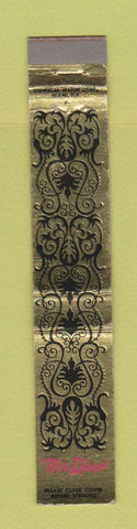 Matchbook Cover - Mr Dino's Women's Clothes 10 Strike