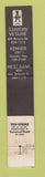 Matchbook Cover - Sandy's Tuxedos Men's Clothes Metairie Kenner LA 10 Strike