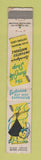 Matchbook Cover - Home Silk Shop Material Cotton Los Angeles CA 10 Strike