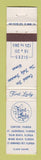 Matchbook Cover - First Lady Women's Clothes Miami Beach FL WEAR 12 Strike